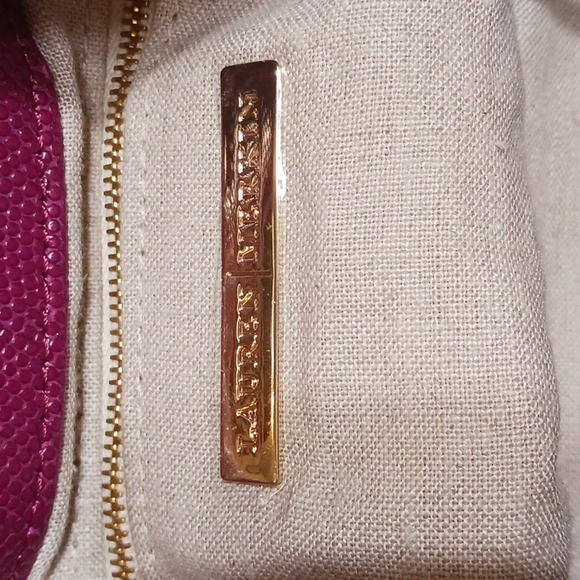 Lauren Merkin Patent eather Snake Embossed Shoulder Bag - Picture 8 of 12